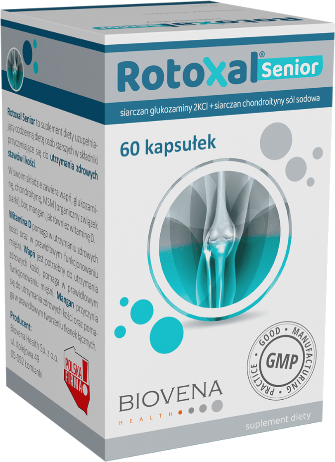RotoXal 60 kapsułek — opakowanie suplementu diety